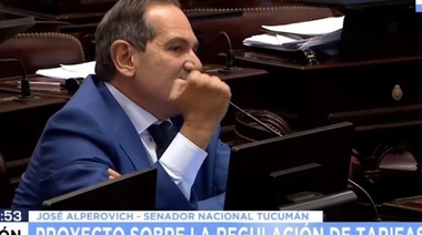 Alperovich ¿furcio o deseo íntimo?: "Nadie quiere que le vaya bien al Presidente", dijo en el Senado