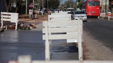 Avanza la obra vial de avenida 137 entre 32 y 520