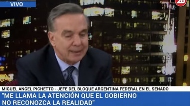Pichetto sostuvo que el peronismo tiene que armar “una alternativa sin Cristina”