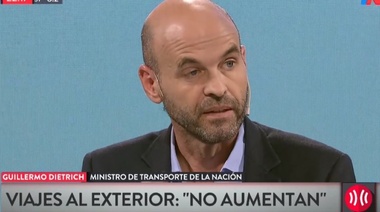 Dietrich: "Vamos a liberar también los precios de los pasajes de los micros", anunció