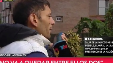 "Pity Álvarez no va a poder volver al barrio",  dijo un testigo del incidente