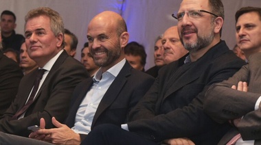 Perechodnik acompañó a Dietrich en la presentación de las obras del Tren Norpatagónico