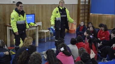 Durante el 2018, en La Plata se brindaron charlas de educación vial a más de 3500 alumnos de la ciudad