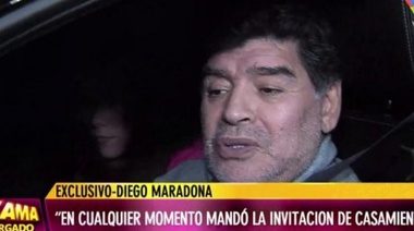 Maradona dijo que va a "ir a buscar" a los que hicieron el audio sobre su falsa muerte