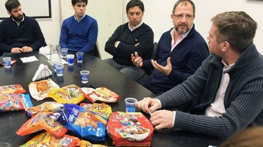 Perechodnik se reunió con jóvenes empresarios del J6