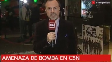 Amenaza de bomba en el canal C5N