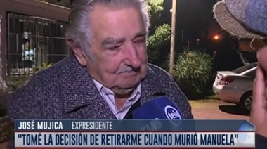 José Mujica sobre su renuncia al Senado: “Tomé la decisión de retirarme cuando murió Manuela (la mascota)”