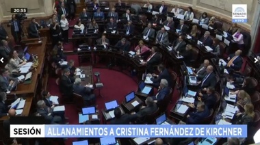 El Senado autorizó al juez Bonadio a allanar domicilios de Cristina Kirchner