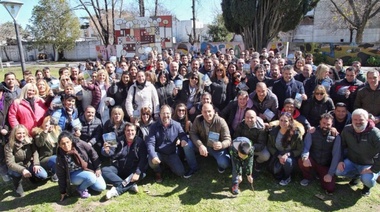 Molina y Perechodnik recorrieron Quilmes en otro timbreo de Cambiemos