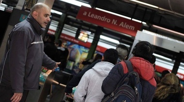 El subte de paro este miércoles, y Dellecarbonara fue durísimo con el Gobierno y Roggio