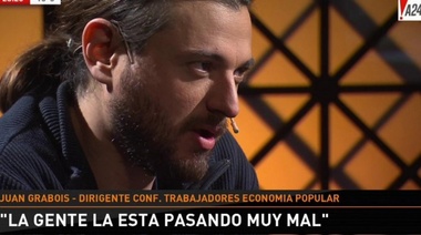 Juan Grabois: “Si el pueblo se cansa, yo voy a estar con el pueblo”