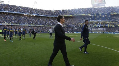 "El segundo gol de River fue un duro golpe anímico", aseguró el técnico de Boca