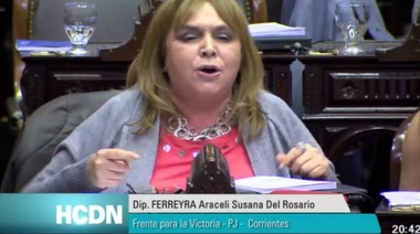 Al kirchnerismo le cuesta pedir disculpas, y diputada Ferreyra ratifica sus dichos de “Macri gato y Jerry peña”