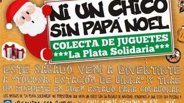 En el histórico Club Tolosano se realiza un evento gastronómico por la campaña “Ni un chico sin Papá Noel”