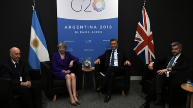 Macri, sobre la reunión con May: "Los reclamos históricos permanecen y nadie renuncia a ellos"