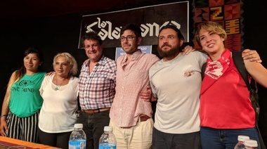Luis Arias lanzó su postulación a intendente de La Plata: "Con Cristina pero enfrentando a los corruptos", sintetizó Grabois al presentarlo