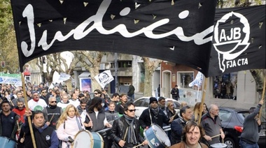 Los judiciales bonaerenses paran el miércoles en reclamo de que se los convoque a paritarias