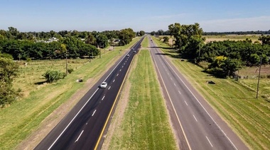 Avanza la obra de repavimentación de la Autovía 2