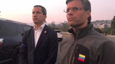 Guaidó asegura que militares venezolanos dieron "de una vez el paso" para unirse al rechazo a Maduro