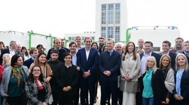Garro, Vidal y Macri inauguraron obras en la Planta Potabilizadora de agua: “Estamos llevando soluciones concretas después de años de abandono”