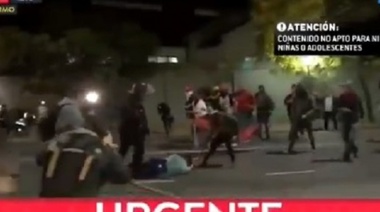 Hubo cinco detenidos por los incidentes frente a la Embajada de Venezuela