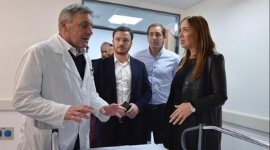 Visita sorpresa de Vidal y Garro al Hospital San Juan de Dios, donde se ejecutan obras para mejorar la atención