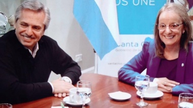 Alberto Fernández se reunió con la gobernadora Alicia Kirchner, en Santa Cruz