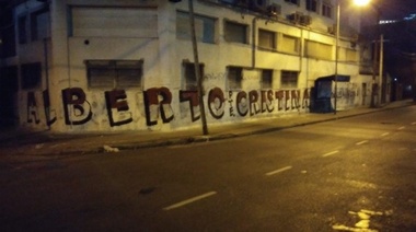 Con la consigna de “mística para recuperar el país”, Radicales para la Victoria siguen pintando Alberto – Cristina