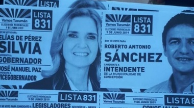 Silvia Elías de Pérez denunció boletas truchas y traslado de votantes