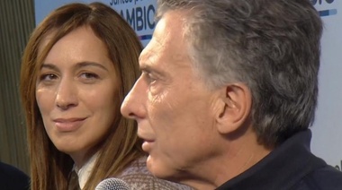 Macri: "No me veo un minuto gobernando la Argentina sin María Eugenia Vidal como gobernadora"