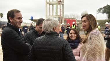 Vidal dijo que mientras al gobierno anterior lo recuerdan por la obra del Estadio Único a ella por "el entubamiento del Arroyo El Gato"