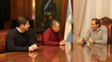 Julio Garro recibió al ex ombudsman Luis Malagamba, quien le dio el respaldo de su agrupación de cara a las elecciones