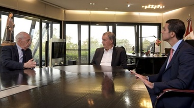 El gobernador Schiaretti recibió a Lavagna y Urtubey, la fórmula de Consenso Federal
