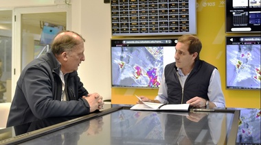 Garro recibió los borradores del “Plan de Reducción del Riesgo por Inundaciones” elaborado por la UNLP