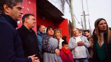 Luis Otero: "Vamos a trabajar para que inflamable deje de llamarse Villa y sea un barrio más de Avellaneda"