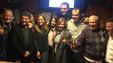 Florencia Saintout tuvo el respaldo del PJ y de todos los precandidatos a intendente del Frente Todos