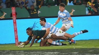 Los Pumas cayeron ante Sudáfrica por 24-18 en un amistoso en Pretoria