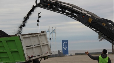 Punta Lara: Comienzan gran obra del Camino Costanero Almirante Brown