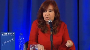 Cristina Fernández de Kirchner afirmó que durante 12 años su espacio pagó "las deudas de otros"