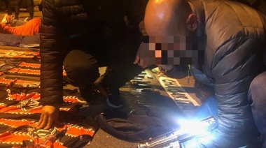 Detienen a barras de Chacarita, armados con una ametralladora, fueron detenidos por la policía