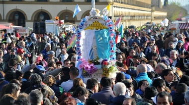 Con el lema "Madre, ayúdanos a unirnos como hermanos" se inicia la 45 Peregrinación a Luján