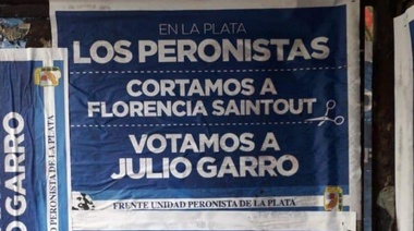 Espacio del PJ gana la calle llamando a votar a Garro y cortando a Saintout