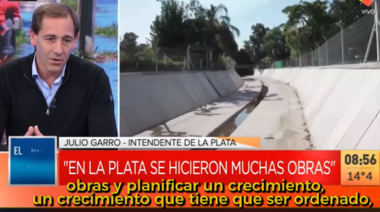 Julio Garro: “Hicimos las obras que la dirigencia política anterior no quiso hacer, por eso no se inundó”