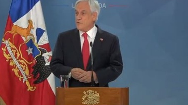Piñera anunció mejoras salariales y previsionales pero no quitará por ahora el estado de sitio