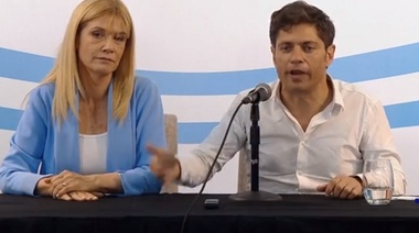 Vidal se puso "a disposición para la transición", dijo Kicillof