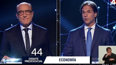 Los candidatos presidenciales uruguayos se cruzaron en un debate antes del balotaje del domingo