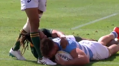 Argentina perdió ante Sudafrica en cuartos de final en el Seven de Dubai