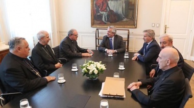El presidente dijo que la Iglesia es "aliada para trabajar juntos" y oyó el rechazo por el aborto