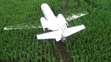La JIAAC brindó precisiones sobre el aterrizaje de emergencia de un avión ayer por la mañana en Otamendi