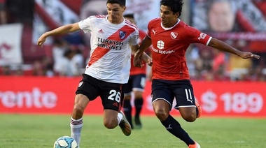 River venció a Independiente en Avellaneda y accedió a la punta de la Superliga
